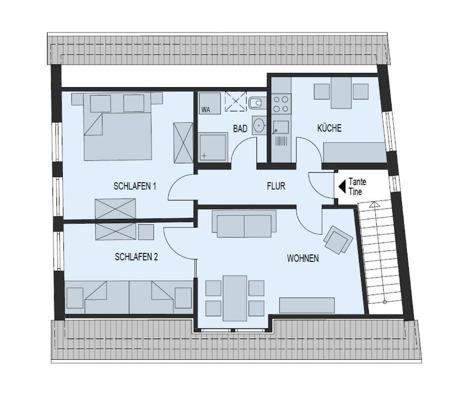 Tante Tine Apartment Husum  Ngoại thất bức ảnh